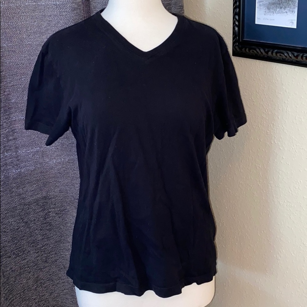 Women XS Black Premium Pima Cotton Banana Republic